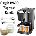 Gaggia 12600 New Espresso Pure Espresso Machine Bundle