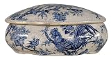 Blue White Jewelry Box