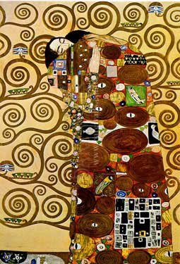 Cover image : Accomplishment / Die Erfullung, Art Poster by Gustav Klimt