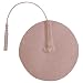 3B Scientific W63220 Round Comfort-Stim Elite Tan Tricot Electrodes, 3" Diameter