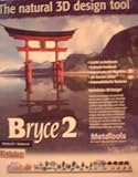 Bryce 2 - The natural 3d design tool (Windows 95/98/NT)