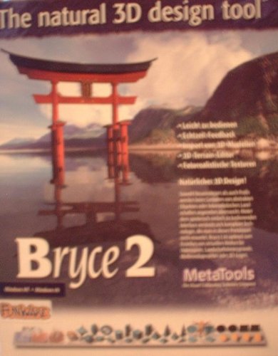 Bryce 2 - The natural 3d design tool (Windows 95/98/NT)