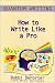 Book cover of Quantum Writing : How to Write Like a Pro.