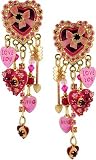 Lunch at The Ritz 2GO USA All My Hearts Earrings Clips