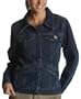 Carhartt Women's Denim Jean Jacket - Unlined, Faded Indigo, X-Large