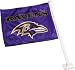 Baltimore Ravens Auto Flag
