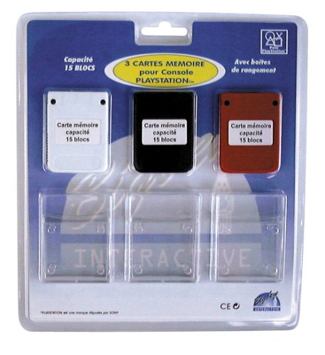 Childrens Toyshop  Video Games : Memory Cards - Triple Pack