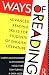 Ways of Reading: Advanced Reading Skills for Students of English Literature