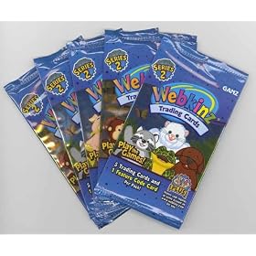 Webkinz Trading Cards Series 2 - PACKS ( 5 Pack Lot )