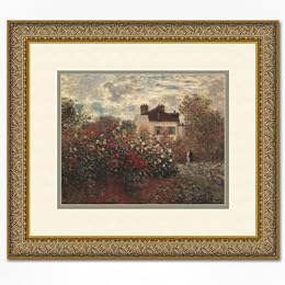 The Artist's Garden at Argenteuil by Claude Monet