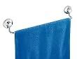 Wenko 18210100 Handtuchstange Magic-Loc - Befestigen ohne Bohren, Chrom, 62.5 x 10 x 7.5 cm