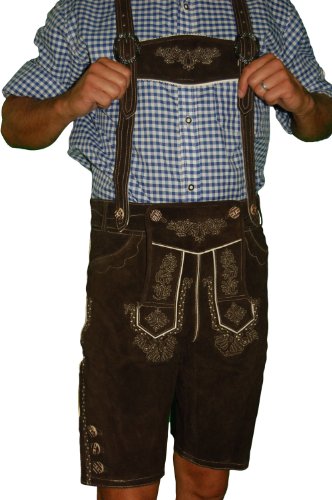 Authentic Lederhosen German Lederhosen Outfit Bavarian Clothing, BERGKRISTALL