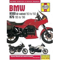 BMW K100 and 75 Service and Repair Manual (83-96) (Haynes Service and Repair Manuals)
