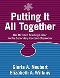 Putting It All Together: The Directed Reading Lesson in the Secondary Content Classroom