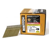 Bostitch S10DRGAL-FH 28 Degree 3-Inch by .120-Inch Wire Weld Galvanized Ringshank Framing Nails (2,000 per Box)
