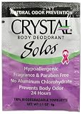 Crystal Body Deodorant Solos Towelette 48 ct - 48 ct - Towelette