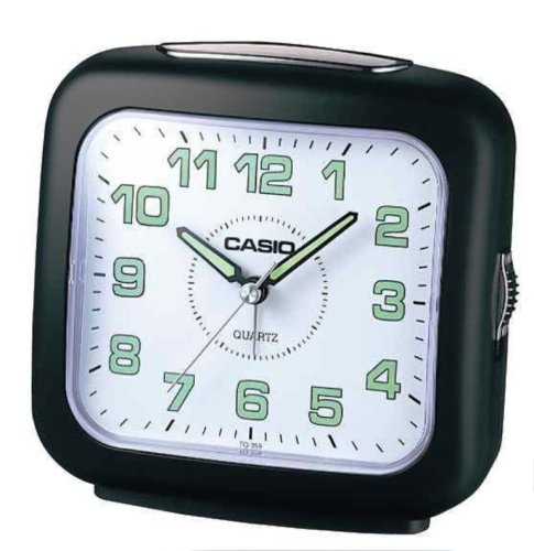 Casio - TQ-359-1EF - Alarm Clock - Quarzuhrwerk - Analogue - Alarm - Bracelet Leder schwar Preisvergleich