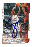 Cuttino Mobley Autographed/Hand Signed Basketball Card (Houston Rockets) 2000 Upper Deck #61