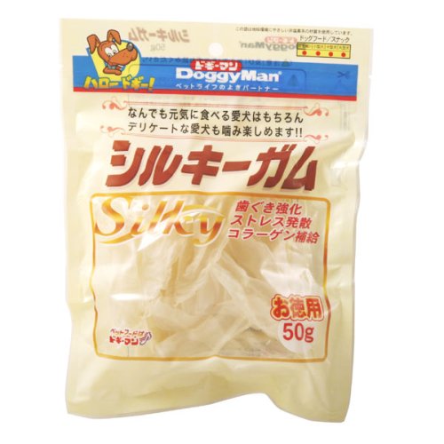 ドギーマン　シルキーガム　お徳用　50g