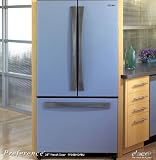 PF36BNDFBU Dacor Preference 36 French Door Bottom Freezer Refrigerator - Blue Water