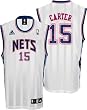 Vince Carter Youth Jersey: adidas White Replica #15 New Jersey Nets Jersey