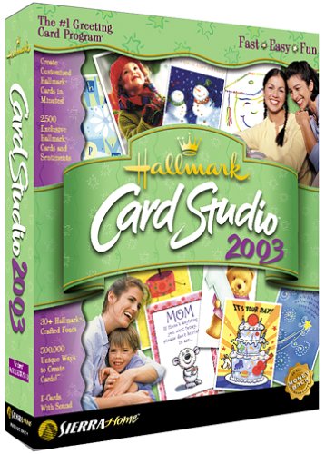 Hallmark Card Studio 2003