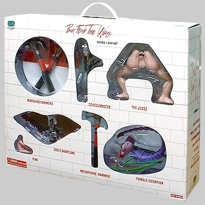 ���ƥ����֥󥽥� PINK FLOYD - The Wall: 6 Maquettes Box Set �������� ������� ���᡼�� �ե��� �����꡼ ���� ư�� �̿���