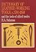 Dictionary of Leather-Working Tools, C. 1700-1950: And the Tools of Allied Trades by R. A. Salaman ISBN 1879335727