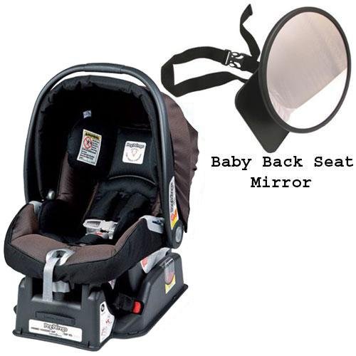 Peg Perego Primo Viaggio sip 30 30 Car Seat w Back Seat Mirror - Newmoon