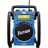 SANGEAN U3R DIGITAL AM/FM WATER-RESISTANT UTILITY RADIO WITH ALARM