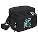 Michigan State University Lunch Box Cooler Bag Insulated MSU Spartans Logo - Top Quality Unique Lunchbox or Sophisticated Black Travel Bag - OFFICIAL NCAA COLLEGE LOGO Merchandise