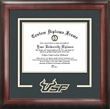 University of South Florida Bulls - College Logo - Spirit Mat Cutout - Diploma Frame