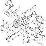 シマノ(SHIMANO) 97アルテグラ 10000XT パーツ:クロスギヤブッシュ(前)(部品NO59) 01238