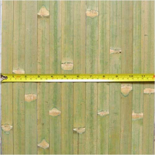 6' Foot Tall Bamboo Wall or Ceiling Covering Wainscoting - 025 Green