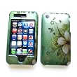 Apple iPhone 3G & 3GS Snap-on Protector Hard Case Image Cover "Garden Green" Design