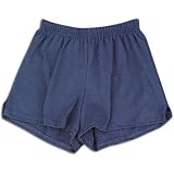 MJ Soffe Women's Cheerleading Short ( sz. L, Navy )
