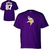 Reebok Minnesota Vikings Bernard Berrian Name and Number T-Shirt