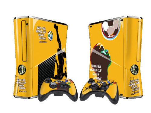 2010 FIFA World Cup South Africa Protector Skin Decal Sticker for Xbox 360 Slim