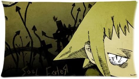 Japanese Anime Soul Eater Death The KID 13 Pattern Pillowcase High quality cotton Nice Two Side Printing 20x36 inches soft Pillow Case