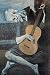 Pablo Picasso (Old Guitarist) Poster Art Full Size Print