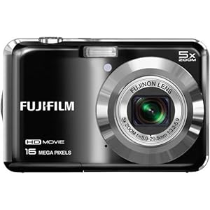 Fujifilm FinePix AX655 - 16 Megapixel Digital Camera with 5x Optical Zoom, HD 720p Video Recording, 2.7