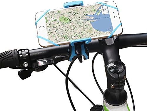 Bike Mount Holder,LOYMR Universal Cell Phone Bicycle Rack Handlebar &amp; Motorcycle Holder Cradle for iPhone 6 6(+) 6S 6S plus 5S, Samsung Galaxy S3 S4 S5 S6 S7 Note 3/4/5,Nexus,HTC,LG,BlackBerry,Black