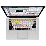 KB Covers PT-M-CC Pro Tools Keyboard Cover with Black Keys for MacBook, MacBook Air and Unibody MacBook Pro