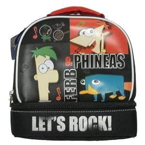 Phineas and Ferb Let's Rock lunchbox - bag by 