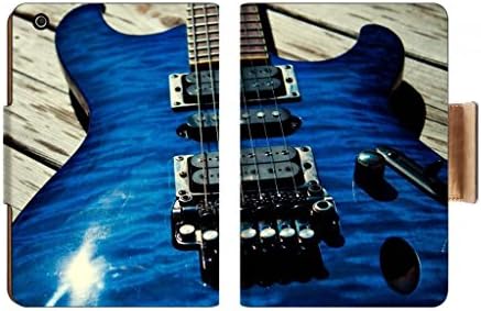 Electric Guitar Apple Ipad Mini Flip Case Stand Smart Magnetic Cover Open Ports Customized Made to Order Support Ready Premium Deluxe Pu Leather 8 Inch (205mm) X 5 1/2 Inch (140mm) X 11/16 Inch (17mm)