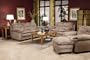 Microfiber Sofa Set - 4 Piece in Sandle Microfiber - Coaster