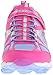 Skechers Kids Skech Air-80358L Bungee and Strap Sneaker (Little Kid/Big Kid),Neon Pink/Periwinkle,1 M US Little Kid