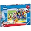 Ravensburger 08983 - Mickey Mouse Clubhouse - Mickey, Minnie und Freunde, 2 x 20 Teile Puzzle