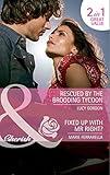Rescued by the brooding tycoon
