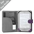 Acase(TM) Classic Kindle (Lastest Generation 2011) Leather Case (Purple) for 4th Generation 6" Kindle Wi-Fi w/o Keyboard